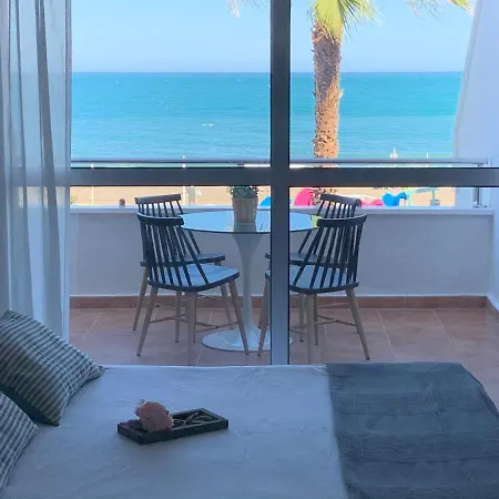 Estudio 1 Linea De Playa Vistas Al Mar Lägenhet *