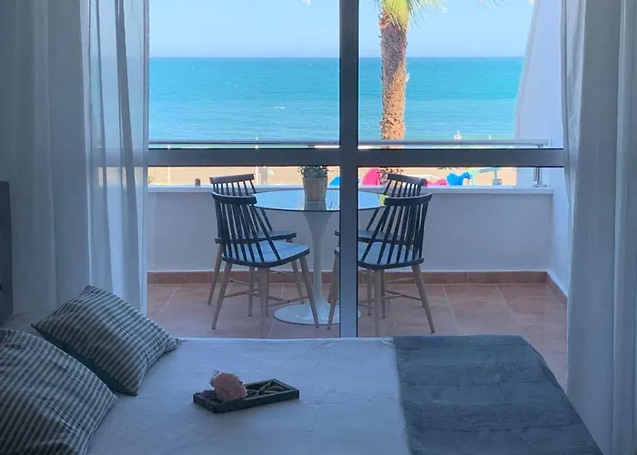 Estudio 1 Linea De Playa Vistas Al Mar Lägenhet *